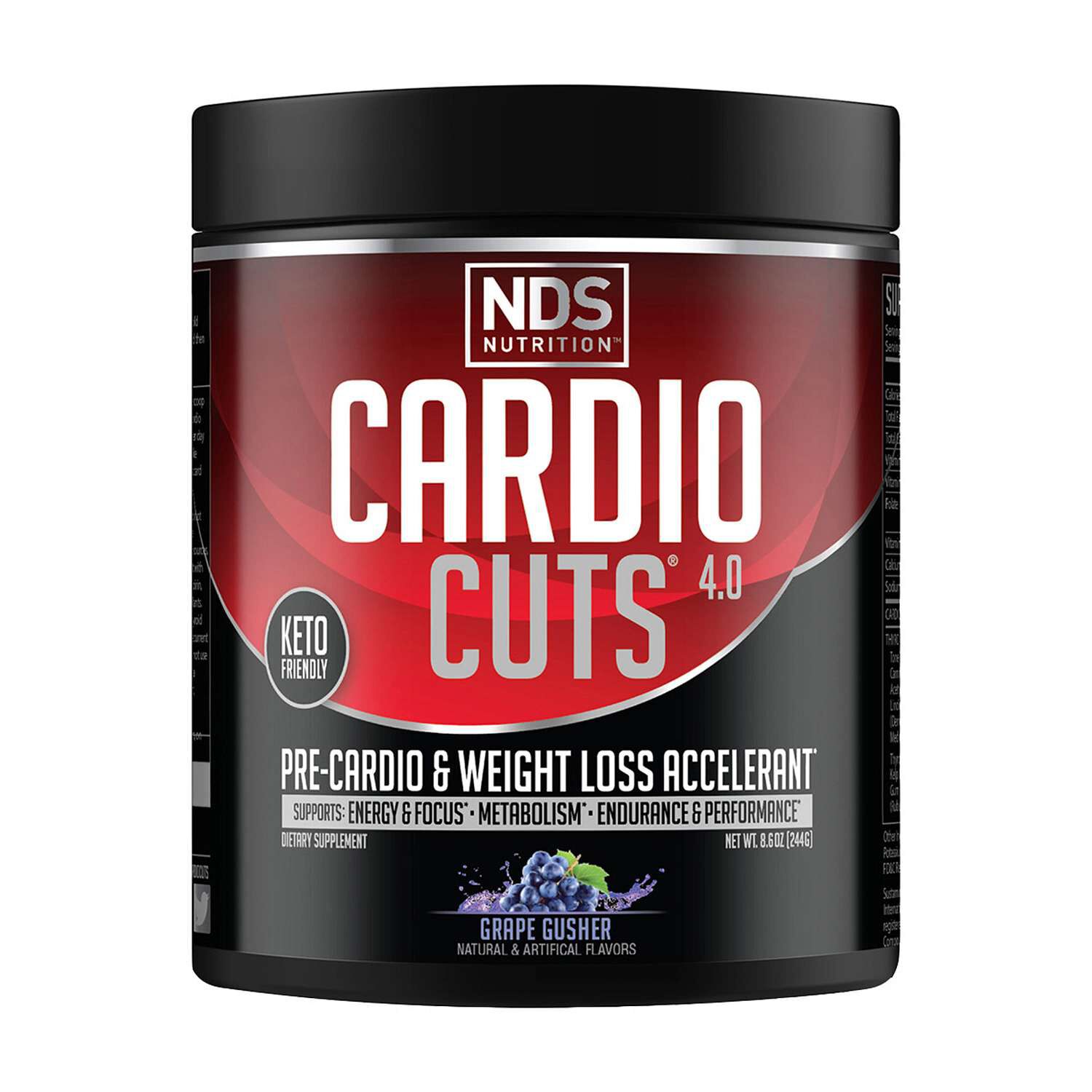 Cardio Cuts� 4.0, Grape Gusher - 8.6 oz. (20 Servings) | GNC